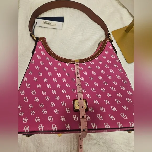 Dooney & Bourke Gretta Hobo Bag, Pink, Cute, Feminine,Flirty, Girlhoodcore, NWT - Picture 9 of 15